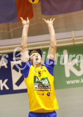 Volleyball. MEVZA. Aich/Dob gegen Kaposvar. ALEXANDER Shane (Aich). Prevalje, 11.10.2008.
Foto: Kuess

---
pressefotos, pressefotografie, kuess, qs, qspictures, sport, bild, bilder, bilddatenbank
