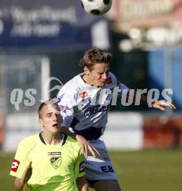 Fussball Regionalliga. SAK gegen SV Bad Aussee. Huebler Michael (SAK). Klagenfurt, am 11.10.2008.
Foto: Kuess 
---
pressefotos, pressefotografie, kuess, qs, qspictures, sport, bild, bilder, bilddatenbank