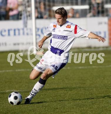 Fussball Regionalliga. SAK gegen SV Bad Aussee.   Michael Friedrich Huebler (SAK). Klagenfurt, am 11.10.2008.
Foto: Kuess 
---
pressefotos, pressefotografie, kuess, qs, qspictures, sport, bild, bilder, bilddatenbank