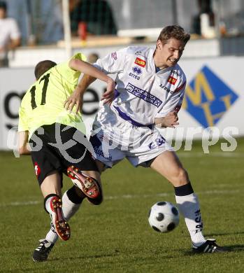 Fussball Regionalliga. SAK gegen SV Bad Aussee.   Michael Friedrich Huebler (SAK). Klagenfurt, am 11.10.2008.
Foto: Kuess 
---
pressefotos, pressefotografie, kuess, qs, qspictures, sport, bild, bilder, bilddatenbank