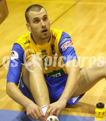 Volleyball. MEVZA. Aich/Dob gegen Kaposvar. KENDEROV Ivo (Aich). Prevalje, 11.10.2008.
Foto: Kuess

---
pressefotos, pressefotografie, kuess, qs, qspictures, sport, bild, bilder, bilddatenbank