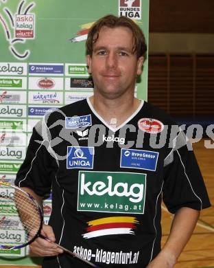 Badminton Bundesliga. ASKOE Kelag Kaernten gegen Dornbirn. Armin Kreulitsch (Kaernten). Klagenfurt, am 12.10.2008.
Foto: Kuess

---
pressefotos, pressefotografie, kuess, qs, qspictures, sport, bild, bilder, bilddatenbank