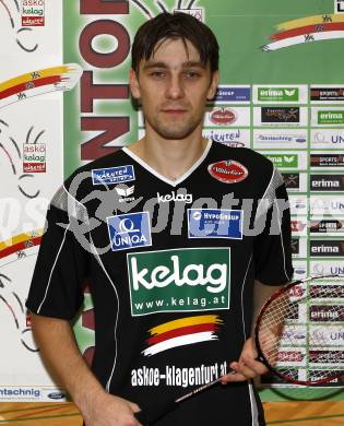 Badminton Bundesliga. ASKOE Kelag Kaernten gegen Dornbirn. Vangelov Metodiev (Kaernten). Klagenfurt, am 12.10.2008.
Foto: Kuess

---
pressefotos, pressefotografie, kuess, qs, qspictures, sport, bild, bilder, bilddatenbank