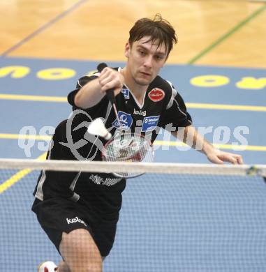 Badminton Bundesliga. ASKOE Kelag Kaernten gegen Dornbirn. Vangelov Metodiev (Kaernten). Klagenfurt, am 12.10.2008.
Foto: Kuess

---
pressefotos, pressefotografie, kuess, qs, qspictures, sport, bild, bilder, bilddatenbank