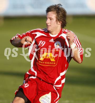 Fussball Kaerntner Liga. St. Stefan/Lav. gegen Voelkermarkt. Patrick Laschkolnig (Voelkermarkt). St. Stefan, am 18.10.2008.
Foto: Kuess 
---
pressefotos, pressefotografie, kuess, qs, qspictures, sport, bild, bilder, bilddatenbank