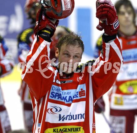 EBEL. Eishockey Bundesliga. EC KAC gegen EC VSV. Johannes Kirisits. Klagenfurt, am 19.10.2008.
Foto: Kuess

---
pressefotos, pressefotografie, kuess, qs, qspictures, sport, bild, bilder, bilddatenbank