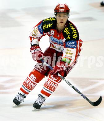 EBEL. Eishockey Bundesliga. KAC gegen Jesenice. GEIER Stefan (KAC). Klagenfurt, am 21.10.2008.
Foto: Nadja Kuess 

---
pressefotos, pressefotografie, kuess, qs, qspictures, sport, bild, bilder, bilddatenbank