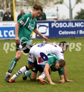 Fussball Regionalliga. SAK gegen SC Sparkasse Elin Weiz.  Goran Jolic (SAK), Stefan Gaulhofer  (Weiz). 
Klagenfurt, 25.10.2008
Foto: Kuess
---
pressefotos, pressefotografie, kuess, qs, qspictures, sport, bild, bilder, bilddatenbank