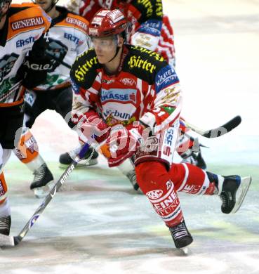 EBEL. Eishockey Bundesliga. KAC gegen  EC GRAZ 99ers. Manuel Geier  (KAC). Klagenfurt, am 24.10.2008.
Foto: Nadja Kuess 

---
pressefotos, pressefotografie, kuess, qs, qspictures, sport, bild, bilder, bilddatenbank