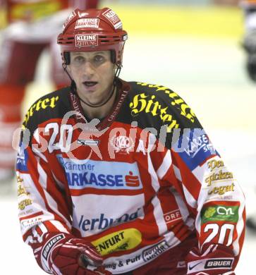 EBEL. Eishockey Bundesliga. KAC gegen  EC GRAZ 99ers. Mike Craig (KAC). Klagenfurt, am 24.10.2008.
Foto: Kuess 

---
pressefotos, pressefotografie, kuess, qs, qspictures, sport, bild, bilder, bilddatenbank