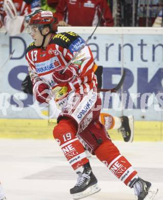 EBEL. Eishockey Bundesliga. KAC gegen  EC GRAZ 99ers. Stefan Geier (KAC). Klagenfurt, am 24.10.2008.
Foto: Kuess 

---
pressefotos, pressefotografie, kuess, qs, qspictures, sport, bild, bilder, bilddatenbank