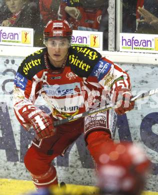 EBEL. Eishockey Bundesliga. KAC gegen  EC GRAZ 99ers. David Schuller (KAC). Klagenfurt, am 24.10.2008.
Foto: Kuess 

---
pressefotos, pressefotografie, kuess, qs, qspictures, sport, bild, bilder, bilddatenbank