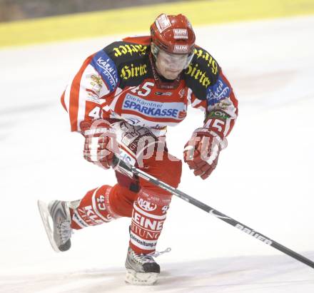 EBEL. Eishockey Bundesliga. KAC gegen  EC GRAZ 99ers. David Schuller (KAC). Klagenfurt, am 24.10.2008.
Foto: Kuess 

---
pressefotos, pressefotografie, kuess, qs, qspictures, sport, bild, bilder, bilddatenbank