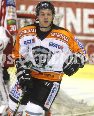 EBEL. Eishockey Bundesliga. KAC gegen  EC GRAZ 99ers. Kevin Kraxner (Graz). Klagenfurt, am 24.10.2008.
Foto: Kuess 

---
pressefotos, pressefotografie, kuess, qs, qspictures, sport, bild, bilder, bilddatenbank