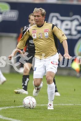 Fussball. Tipp3-Bundesliga. SK Austria Kelag Kaernten gegen LASK. Christian Mayrleb (LASK). Klagenfurt, 26.10.2008
Copyright Kuess

---
pressefotos, pressefotografie, kuess, qs, qspictures, sport, bild, bilder, bilddatenbank