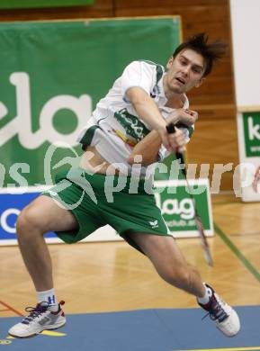 Badminton Bundesliga. ASKOE Kelag Kaernten gegen Dornbirn. Vangelov Metodiev. Klagenfurt, am 12.10.2008.
Foto: Kuess

---
pressefotos, pressefotografie, kuess, qs, qspictures, sport, bild, bilder, bilddatenbank