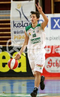 Basketball Bundesliga. Woerthersee Piraten gegen UBC St. Poelten. Sebastian Schaal  (Piraten).  Klagenfurt, 26.10.2008
Foto: Nadja Kuess

---
pressefotos, pressefotografie, kuess, qs, qspictures, sport, bild, bilder, bilddatenbank