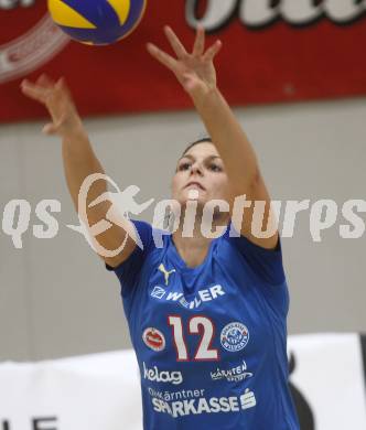 Volleyball MEVZA. ATSC Wildcats gegen Branik Maribor. ZANGERL Sandra (Wildcats). Klagenfurt, 25.10.2008
Copyright Kuess

---
pressefotos, pressefotografie, kuess, qs, qspictures, sport, bild, bilder, bilddatenbank