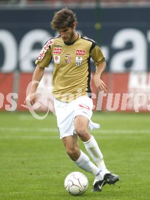 Fussball. Tipp3-Bundesliga. SK Austria Kelag Kaernten gegen LASK. Niklas Hoheneder (LASK). Klagenfurt, 26.10.2008
Copyright Kuess

---
pressefotos, pressefotografie, kuess, qs, qspictures, sport, bild, bilder, bilddatenbank