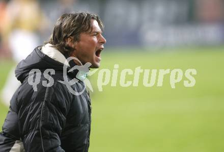 Fussball. Tipp3-Bundesliga. SK Austria Kelag Kaernten gegen LASK. Trainer Frenkie Schinkels (Kaernten). Klagenfurt, 26.10.2008
Copyright Kuess

---
pressefotos, pressefotografie, kuess, qs, qspictures, sport, bild, bilder, bilddatenbank