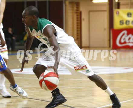 Basketball Bundesliga. Woerthersee Piraten gegen UBSC Graz. Brandon Hartley  (Piraten).  Klagenfurt, 29.10.2008
Foto: Kuess

---
pressefotos, pressefotografie, kuess, qs, qspictures, sport, bild, bilder, bilddatenbank