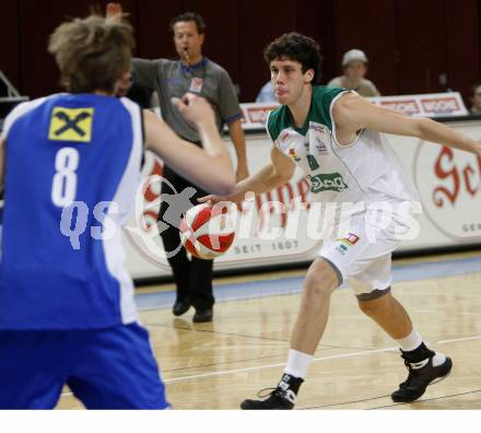 Basketball Bundesliga. Woerthersee Piraten gegen UBSC Graz. Erik Rhinehart  (Piraten).  Klagenfurt, 29.10.2008
Foto: Kuess

---
pressefotos, pressefotografie, kuess, qs, qspictures, sport, bild, bilder, bilddatenbank