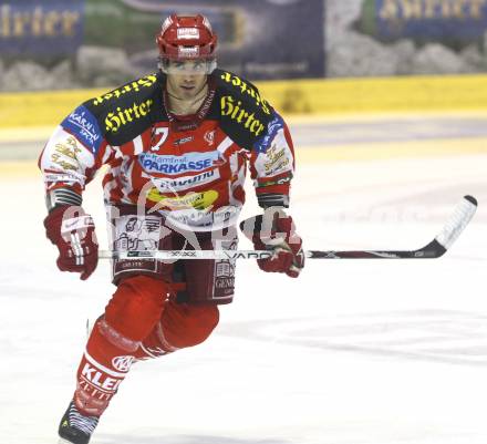 EBEL. Eishockey Bundesliga. KAC gegen Vienna Capitals. Sean Brown (KAC). Klagenfurt, am 28.10.2008.
Foto: Kuess 

---
pressefotos, pressefotografie, kuess, qs, qspictures, sport, bild, bilder, bilddatenbank