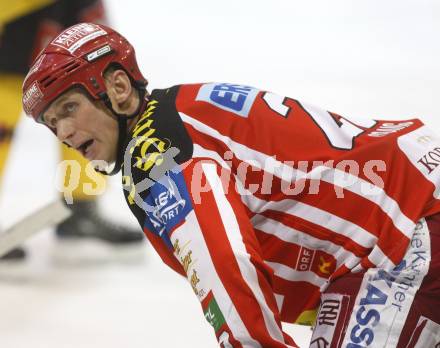 EBEL. Eishockey Bundesliga. KAC gegen Vienna Capitals. Mike Craig (KAC). Klagenfurt, am 28.10.2008.
Foto: Kuess 

---
pressefotos, pressefotografie, kuess, qs, qspictures, sport, bild, bilder, bilddatenbank