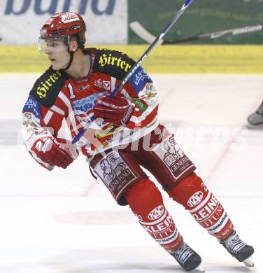 EBEL. Eishockey Bundesliga. KAC gegen Vienna Capitals. Manuel Geier (KAC). Klagenfurt, am 28.10.2008.
Foto: Kuess 

---
pressefotos, pressefotografie, kuess, qs, qspictures, sport, bild, bilder, bilddatenbank