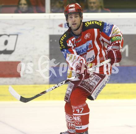 EBEL. Eishockey Bundesliga. KAC gegen Vienna Capitals. Jeffrey Tory (KAC). Klagenfurt, am 28.10.2008.
Foto: Kuess 

---
pressefotos, pressefotografie, kuess, qs, qspictures, sport, bild, bilder, bilddatenbank