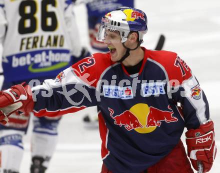 EBEL. Eishockey Bundesliga. EC VSV gegen Red Bull Salzburg. John Hughes (Salzburg). Villach, am 30.10.2008.
Foto: Kuess

---
pressefotos, pressefotografie, kuess, qs, qspictures, sport, bild, bilder, bilddatenbank