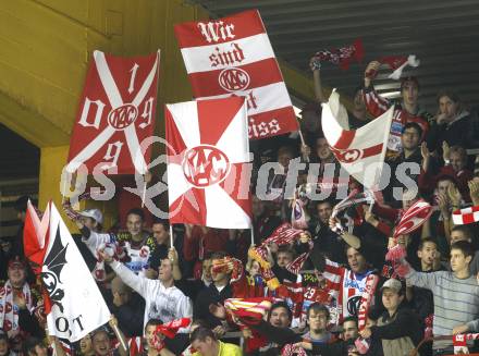 EBEL. Eishockey Bundesliga. KAC gegen Vienna Capitals. Fansektor (KAC). Klagenfurt, am 28.10.2008.
Foto: Kuess 

---
pressefotos, pressefotografie, kuess, qs, qspictures, sport, bild, bilder, bilddatenbank