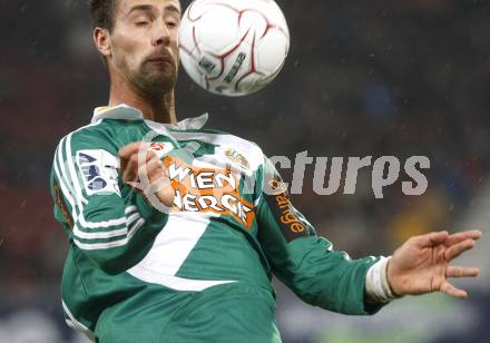 Fussball. Tipp3-Bundesliga. SK Austria Kelag Kaernten  gegen Rapid Wien. Stefan Maierhofer  (Rapid). Klagenfurt, 4.11.2008. 
Copyright Kuess

---
pressefotos, pressefotografie, kuess, qs, qspictures, sport, bild, bilder, bilddatenbank