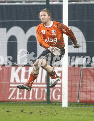 Fussball. Tipp3-Bundesliga. SK Austria Kelag Kaernten  gegen Rapid Wien. Andreas Schranz (Austria Kaernten). Klagenfurt, 4.11.2008. 
Copyright Kuess

---
pressefotos, pressefotografie, kuess, qs, qspictures, sport, bild, bilder, bilddatenbank