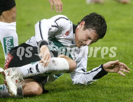 Fussball. Tipp3-Bundesliga. SK Austria Kelag Kaernten  gegen Rapid Wien. Zlatko Junuzovic (Austria Kaernten). Klagenfurt, 4.11.2008. 
Copyright Kuess

---
pressefotos, pressefotografie, kuess, qs, qspictures, sport, bild, bilder, bilddatenbank