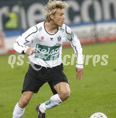 Fussball. Tipp3-Bundesliga. SK Austria Kelag Kaernten  gegen Rapid Wien. Gerhard Breitenberger (Austria Kaernten). Klagenfurt, 4.11.2008. 
Copyright Kuess

---
pressefotos, pressefotografie, kuess, qs, qspictures, sport, bild, bilder, bilddatenbank