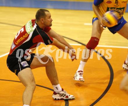 Volleyball. GM Capital Challenge Cup. SK Aich/Dob gegen Chenois Genève Volley (SUI). Martin Pipa (Aich). Prevalje 5.11.2008.
Copyright Kuess

---
pressefotos, pressefotografie, kuess, qs, qspictures, sport, bild, bilder, bilddatenbank