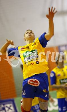 Volleyball. GM Capital Challenge Cup. SK Aich/Dob gegen Chenois Genève Volley (SUI). Aleksey Sanko (Aich). Prevalje 5.11.2008.
Copyright Kuess

---
pressefotos, pressefotografie, kuess, qs, qspictures, sport, bild, bilder, bilddatenbank