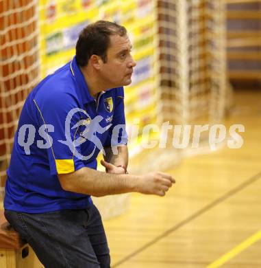 Volleyball. GM Capital Challenge Cup. SK Aich/Dob gegen Chenois Genève Volley (SUI). Manager Martin Micheu (Aich). Prevalje 5.11.2008.
Copyright Kuess

---
pressefotos, pressefotografie, kuess, qs, qspictures, sport, bild, bilder, bilddatenbank