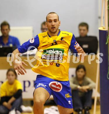 Volleyball. GM Capital Challenge Cup. SK Aich/Dob gegen Chenois Genève Volley (SUI). Martin Bencic (Aich). Prevalje 5.11.2008.
Copyright Kuess

---
pressefotos, pressefotografie, kuess, qs, qspictures, sport, bild, bilder, bilddatenbank