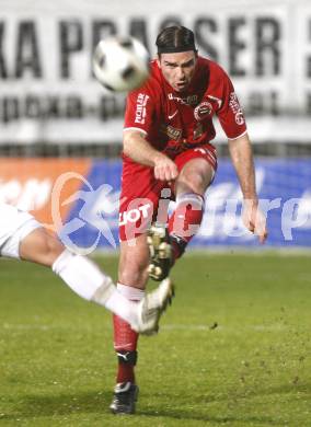 Fussball. Regionalliga. FC Kaernten gegen ASK Voitsberg. Hannes Hoeller (Voitsberg).
Klagenfurt, 7.11.2008
Copyright Kuess

---
pressefotos, pressefotografie, kuess, qs, qspictures, sport, bild, bilder, bilddatenbank