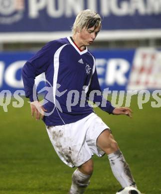 Fussball. Regionalliga. FC Kaernten gegen ASK Voitsberg. Hans Christian Rabl (FCK).
Klagenfurt, 7.11.2008
Copyright Kuess

---
pressefotos, pressefotografie, kuess, qs, qspictures, sport, bild, bilder, bilddatenbank