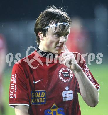 Fussball. Regionalliga. FC Kaernten gegen ASK Voitsberg. Markus Pehsl (Voitsberg).
Klagenfurt, 7.11.2008
Copyright Kuess

---
pressefotos, pressefotografie, kuess, qs, qspictures, sport, bild, bilder, bilddatenbank