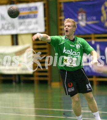 Handball Bundesliga. HCK59 gegen SVVW Klagenfurt. Thomas Kandolf (HCK). Klagenfurt, am 8.11.2008.
Copyright Kuess

---
pressefotos, pressefotografie, kuess, qs, qspictures, sport, bild, bilder, bilddatenbank