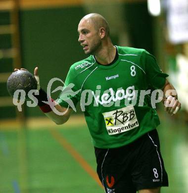 Handball Bundesliga. HCK59 gegen SVVW Klagenfurt. Anton Praeprost (HCK). Klagenfurt, am 8.11.2008.
Copyright Kuess

---
pressefotos, pressefotografie, kuess, qs, qspictures, sport, bild, bilder, bilddatenbank