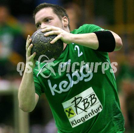 Handball Bundesliga. HCK59 gegen SVVW Klagenfurt. Florian Pontasch (HCK). Klagenfurt, am 8.11.2008.
Copyright Kuess

---
pressefotos, pressefotografie, kuess, qs, qspictures, sport, bild, bilder, bilddatenbank