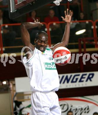 Basketball. Bundesliga. Kelag Woerthersee Piraten gegen BasketClubs Vienna. Brandon Hartley (Piraten). Klagenfurt, 8.11.2008
Foto: Nadja Kuess

---
pressefotos, pressefotografie, kuess, qs, qspictures, sport, bild, bilder, bilddatenbank