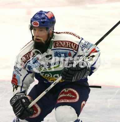 EBEL. Eishockey Bundesliga. EC Pasut VSV gegen HDD TILIA Olimpija Ljubljana (Laibach). Markus Peintner (VSV)). Villach, am 11.11.2008.
Foto: Nadja Kuess

---
pressefotos, pressefotografie, kuess, qs, qspictures, sport, bild, bilder, bilddatenbank