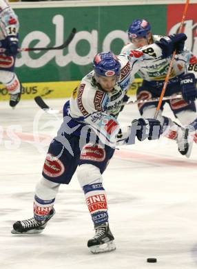 EBEL. Eishockey Bundesliga. EC Pasut VSV gegen HDD TILIA Olimpija Ljubljana (Laibach). Martin Oraze (VSV). Villach, am 11.11.2008.
Foto: Nadja Kuess
---
pressefotos, pressefotografie, kuess, qs, qspictures, sport, bild, bilder, bilddatenbank