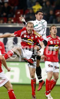 Fussball. Tipp3-Bundesliga. SK Austria Kelag Kaernten  gegen Cashpoint SCR Altach. Rocha Sobrinho Filho Adi (Austria Kaernten). Klagenfurt, 12.11.2008. 
Copyright Kuess

---
pressefotos, pressefotografie, kuess, qs, qspictures, sport, bild, bilder, bilddatenbank